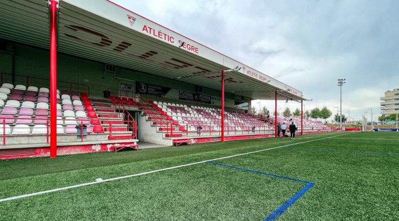 Els dos escenaris que es planteja l’Atlètic Lleida per al primer equip i el filial lleidatà