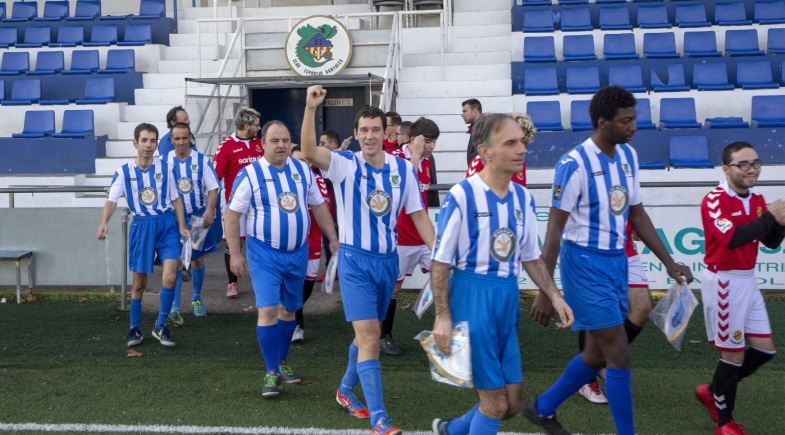 El futbol inclusiu es consolida al CE Banyoles i s’apropa als 10 anys de vida