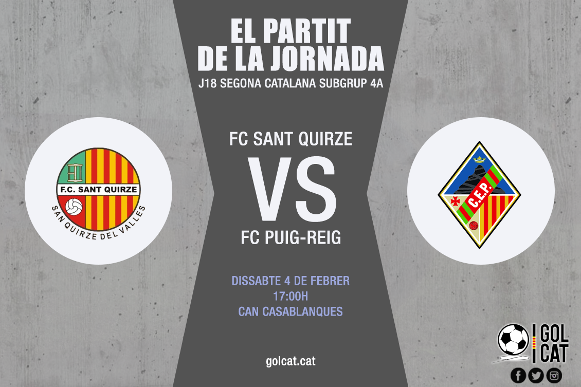 Sant Quirze - Puig-Reig: duel per continuar somiant