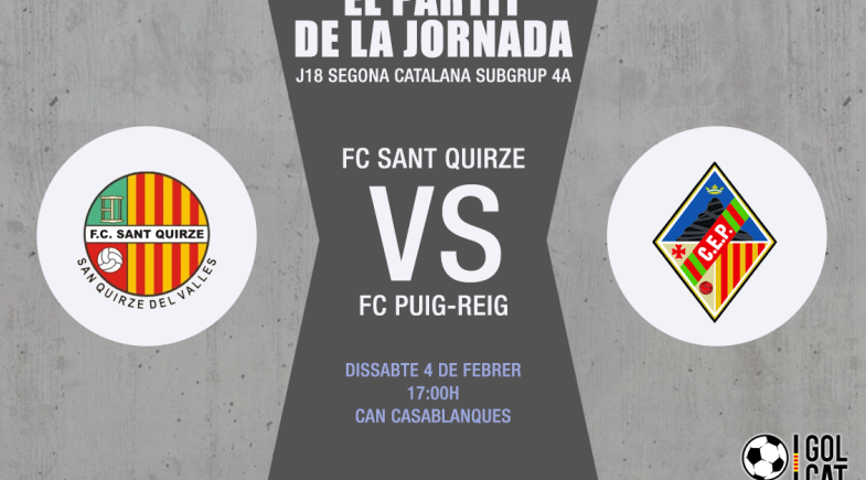 Sant Quirze - Puig-Reig: duel per continuar somiant