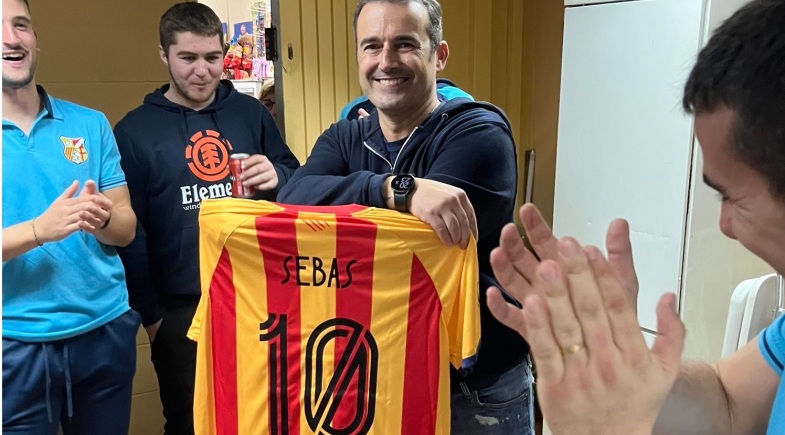 Sebas Marteles s’acomiada del Tordera deixant l’equip en primera posició