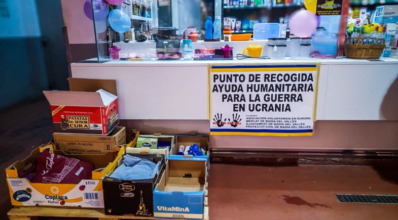 El futbol català se solidaritza amb Ucraïna